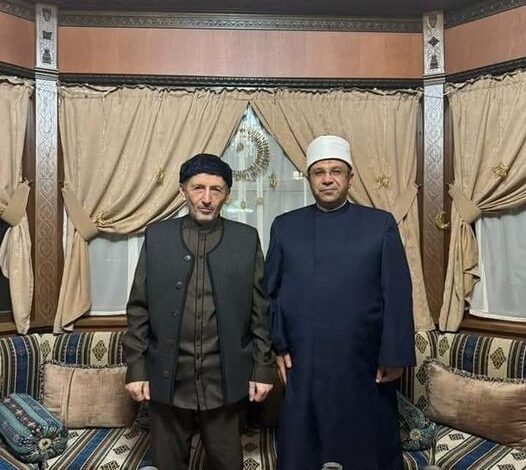 مفتي داغستان يستقبل الأمين العام للمجلس الأعلى للشئون الإسلاميةبداغستان 1 مفتي داغستان يستقبل الأمين العام للمجلس الأعلى للشئون الإسلاميةبداغستان