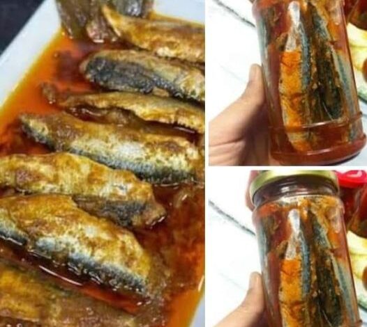 طريقة عمل السردين المعلب