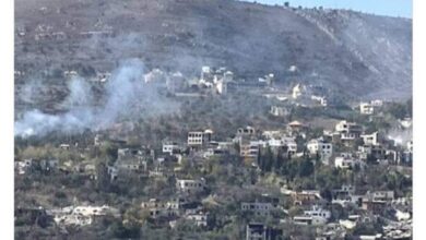 استشهاد 11 شخصا فى غارات اسرائيلية ليلية بجنوب لبنان