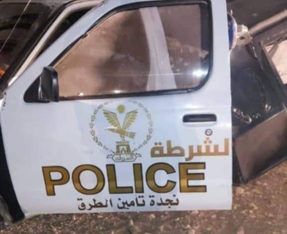 إصابة 5 شرطيين بحادث انقلاب سيارة شرطة بقنا 1 إصابة 5 شرطيين بحادث انقلاب سيارة شرطة بقنا