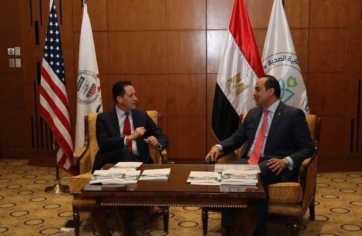 السبكي ومدير بعثة الوكالة الأمريكية للتنمية الدولية (USAID) في مصر يفتتحان ورشة عمل مشتركة