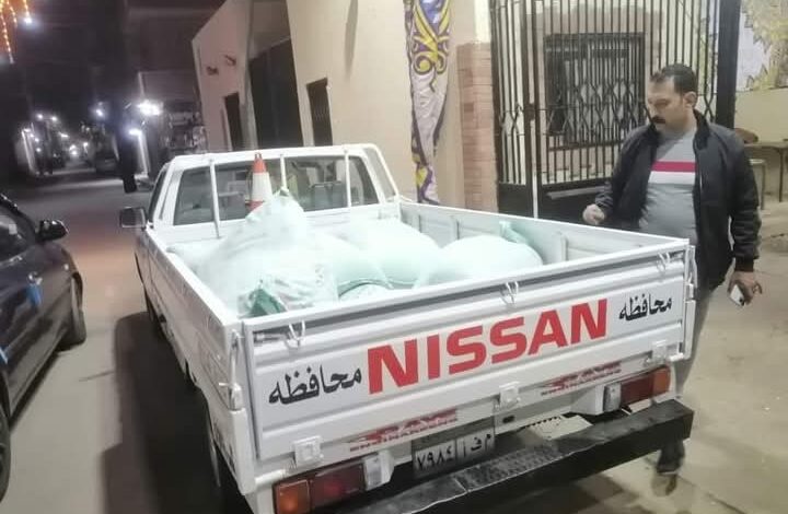 محافظ المنوفية: ضبط 17 طن دقيق مجهول المصدر وتحرير 116 محضر مخالفات خلال حملات تفتيشية مكثفة 1 محافظ المنوفية: ضبط 17 طن دقيق مجهول المصدر وتحرير 116 محضر مخالفات خلال حملات تفتيشية مكثفة