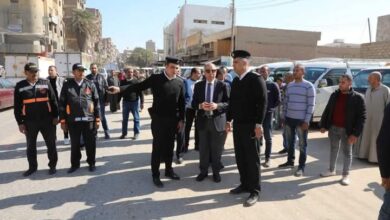 محافظ المنيا يتفقد مركز الصيانة وجراج معدات الطرق ويوجه بتطويرها لتحقيق