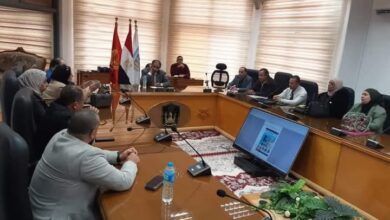رئيس جامعة بورسعيد : لجنة الهوية البصرية بالجامعة عليها دورا كبير فى المرحلة الراهنة 