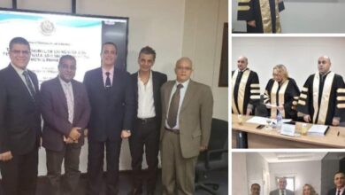 الأكاديمية العربية للعلوم والنقل البحري تناقش رسالة دكتوراه للواء " محمد أكمل غنيم "