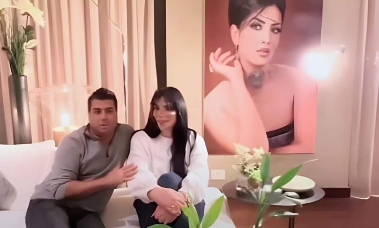 المنتج بلال صبري والفنانة حورية فرغلي يجتمعان للاتفاق على عمل فني قريب