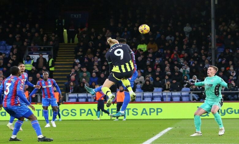 هالاند يعادل رقم صلاح رغم تعثر مانشستر سيتي 1 هالاند يعادل رقم صلاح رغم تعثر مانشستر سيتي