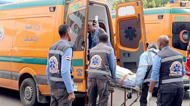 مصرع وإصابة 8 أشخاص في تصادم سيارة ملاكي وميكروباص بالمنيا 1 مصرع وإصابة 8 أشخاص في تصادم سيارة ملاكي وميكروباص بالمنيا
