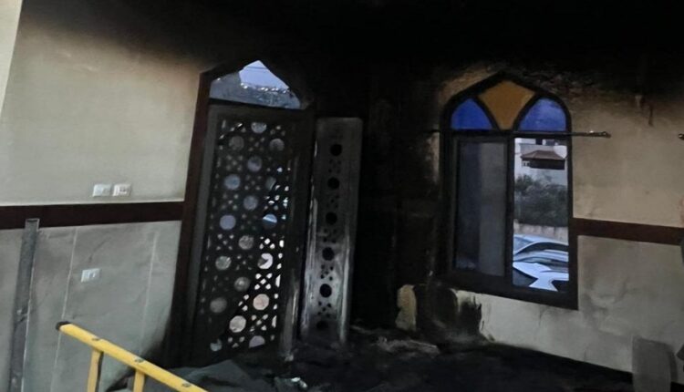حماس: إحراق مسجد في سلفيت تصعيد خطير ضد المقدسات