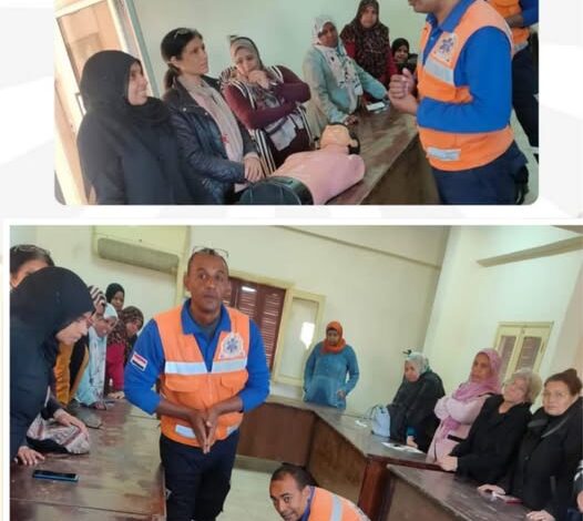 وزارة العمل : ندوة التوعية بـ "الإسعافات الأولية وإدارة الأزمات " للعاملين بمديرية العمل 1 وزارة العمل : ندوة التوعية بـ "الإسعافات الأولية وإدارة الأزمات " للعاملين بمديرية العمل