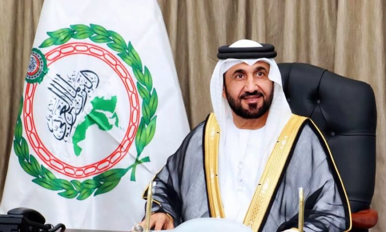 رئيس البرلمان العربي يهنئ المملكة المغربية بمناسبة فوزها باستضافة كأس العالم 2030 1 رئيس البرلمان العربي يهنئ المملكة المغربية بمناسبة فوزها باستضافة كأس العالم 2030
