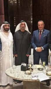 “محافظ جنوب سيناء يستقبل رئيس المجلس العالمي للتسامح والسلام بحضور رئيس البرلمان العربى