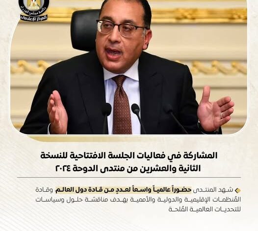 رئيس مجلس الوزراء لقاءات واجتماعات.. وجولات لتفقد المشروعات القومية 1 رئيس مجلس الوزراء لقاءات واجتماعات.. وجولات لتفقد المشروعات القومية