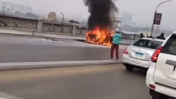 حريق هائل علي كورنيش المعادي نتيجة ماس كهربائي 1 حريق هائل علي كورنيش المعادي نتيجة ماس كهربائي
