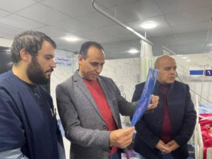 وكيل وزارة الصحة يوجه بالتشغيل التجريبي لوحدة علاج الأورام بفاقوس 2 وكيل وزارة الصحة يوجه بالتشغيل التجريبي لوحدة علاج الأورام بفاقوس