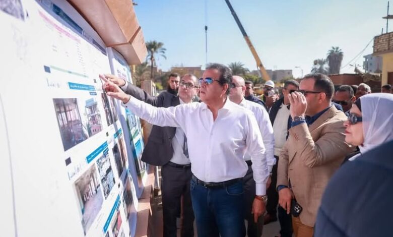 وزير الصحة يتفقد مشروع إنشاء مستشفى ناصر العام بمحافظة بني سويف 1 وزير الصحة يتفقد مشروع إنشاء مستشفى ناصر العام بمحافظة بني سويف