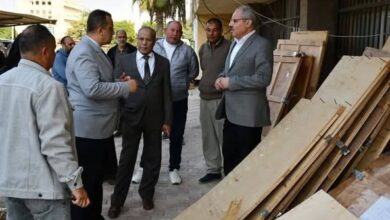 رئيس جامعة قناة السويس يتفقد الكلية المصرية الصينية للتكنولوجيا التطبيقية 1 رئيس جامعة قناة السويس يتفقد الكلية المصرية الصينية للتكنولوجيا التطبيقية