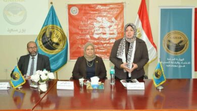 الاحتفال باليوم العالمي لترشيد المضادات الحيوية لمجمع إعلام بورسعيد