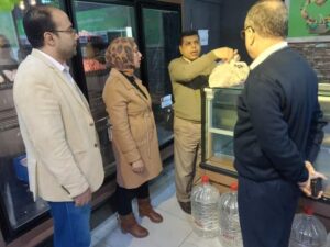 ضبط أغذية متنوعة وتحرير 334 محضر في حملة تموينية بالدقهلية 