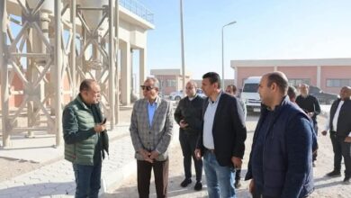 استعدادا لتحويلها لمحطة معالجة ثلاثية محافظ المنيا يتفقد محطة صرف جبل الطير بسمالوط