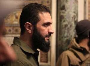 الجولانى :يجب أن تنهى إسرائيل ضرباتها الجوية فى سوريا