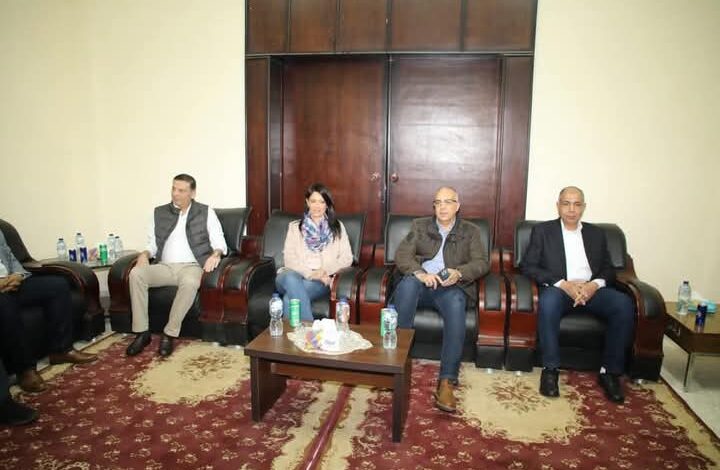 وزراء الزراعة يتفقدون أنشطة مشروع الاستثمارات الزراعية المستدامة بمحافظة المنيا