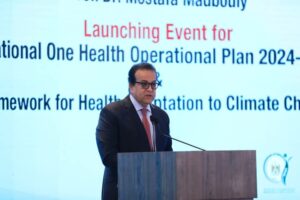 وزير الصحة : يُطلق الخطة التنفيذية القومية للصحة للتكيف الصحي مع التغييرات المناخية 2 وزير الصحة : يُطلق الخطة التنفيذية القومية للصحة للتكيف الصحي مع التغييرات المناخية