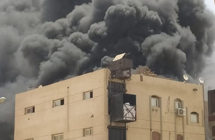 حريق في مصنع جيني فوم فى المنطقة الصناعية الثالثة بـ العاشر من رمضان 1 حريق في مصنع جيني فوم فى المنطقة الصناعية الثالثة بـ العاشر من رمضان