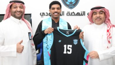 نادي النهضة السعودي يتعاقد مع اللاعب محمد العتيبي لتدعيم فريق السلة