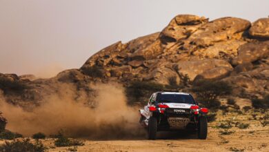 الراجحي والمغيرة والتويجري يحققون الفوز في المرحلة الاستعراضية من رالي جدة تيوتا