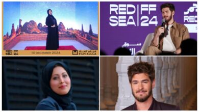 آندرو غارفيلد يقتني "سماء أصلان"..والروائية فاطمة آل عمرو تهدي نسخة بتوقيعها للنجم العالمي