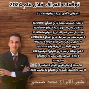 توقعات العرّاف في 2024.. كيف فاجأ الحدث العالم وهزم تحليلات العقل؟