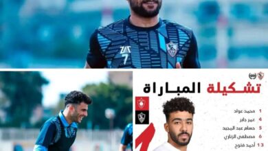 شلبي وزيزو يقودان هجوم الزمالك أمام زعيم الفلاحين بـ دوري " Nile "