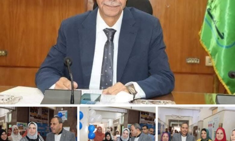 فن وإبداع: كلية تمريض المنوفية تنظم معرضاً لإعادة التدوير 