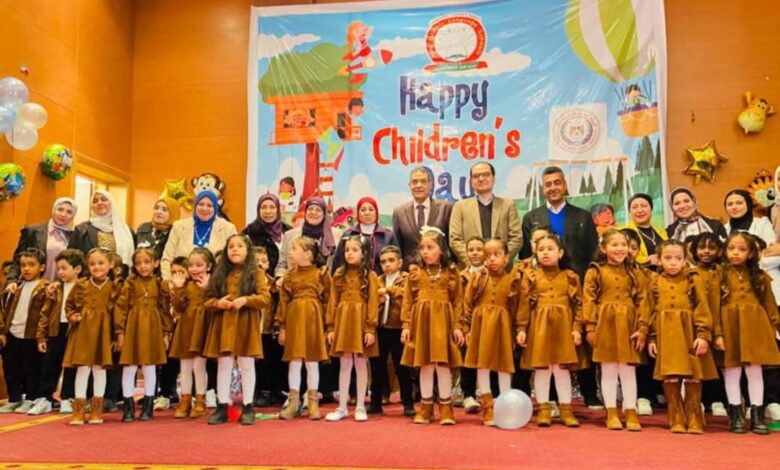 تنظيم احتفالية بمناسبة عيد الطفولة بمحافظة السويس 1 تنظيم احتفالية بمناسبة عيد الطفولة بمحافظة السويس
