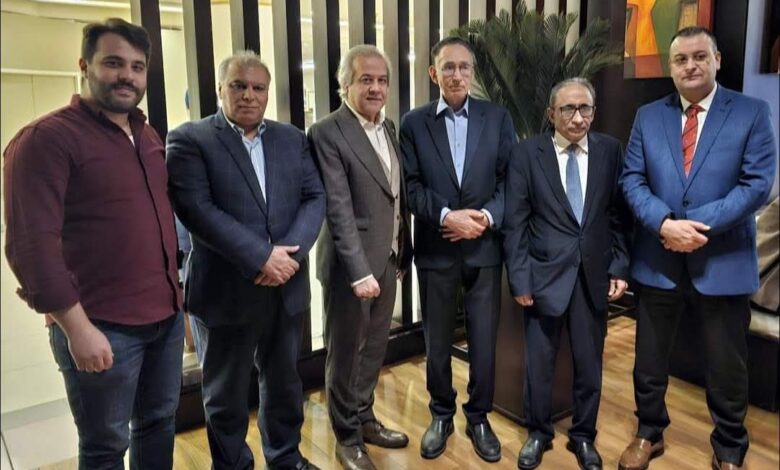وزير الاقتصاد الليبي يستقبل حسام فيض الله لبحث بروتوكول ديفيليه ليبيا الدولي