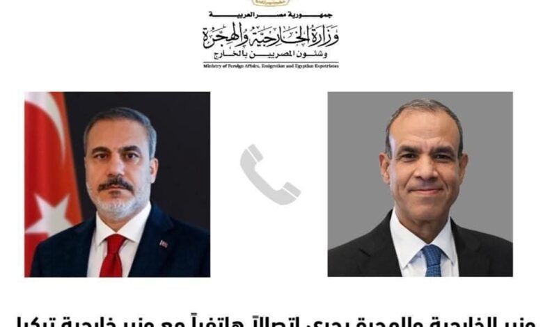 اتصال مصري-تركي لدعم استقرار سوريا وتوحيد الجهود الإقليمية 1 اتصال مصري-تركي لدعم استقرار سوريا وتوحيد الجهود الإقليمية