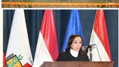 محافظ البحيرة تشهد إحتفالية هيئة الرقابة الإدارية 