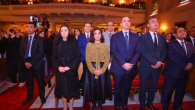الدكتور شريف فاروق وزير التموين يشارك في احتفالية الطائفة الإنجيلية بعيد الميلاد المجيد بكنيسة قصر الدوبارة