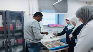 وكيل الصحة بالبحر الأحمر يتفقد الخدمات الطبية بالمعمل المشترك ومستشفى حميات الغردقة