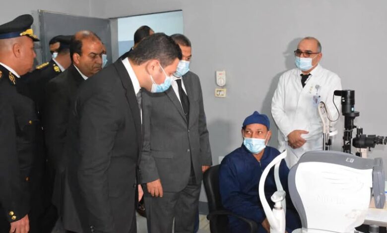 النيابة العامة تُجري تفتيشًا لمركز إصلاح وتأهيل القطا العمومي.