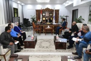 محافظ قنا : مشروع تطوير كورنيش النيل الشرقي إضافة حضارية تزامنا مع الإحتفال بالعيد القومي