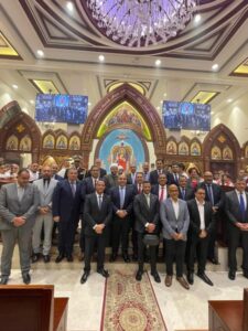 وزير الخارجية والهجرة يشارك في قداس عيد الميلاد المجيد بالكنيسة الأرثوذكسية المصرية في عُمان