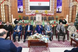 محافظ قنا يهنئ الأقباط بعيد الميلاد المجيد خلال زيارات لدير الأنبا بضابا والكنيسة الإنجيلية بنجع حمادي 3 محافظ قنا يهنئ الأقباط بعيد الميلاد المجيد خلال زيارات لدير الأنبا بضابا والكنيسة الإنجيلية بنجع حمادي