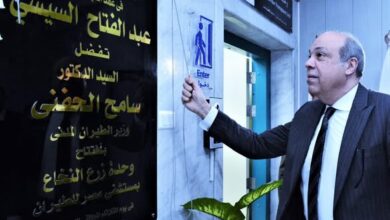  وزير الطيران المدني يشهد افتتاح وحدة زرع النخاع الجديدة بمستشفى مصر للطيران