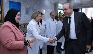  وزير الطيران المدني يشهد افتتاح وحدة زرع النخاع الجديدة بمستشفى مصر للطيران