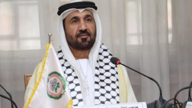 رئيس البرلمان العربي يرحب بإعلان التوصل إلى وقف إطلاق النار في غزة