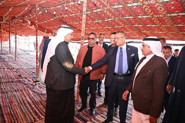 محافظ جنوب سيناء يتابع انطلاق فعاليات مهرجان الهجن والتراث