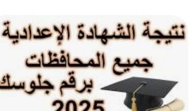 اعتماد نتيجة الشهادة الإعدادية فى محافظة الوادى الجديد بنسبة نجاح 93.9% 1 اعتماد نتيجة الشهادة الإعدادية فى محافظة الوادى الجديد بنسبة نجاح 93.9%