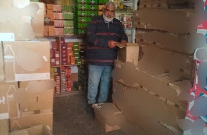 تموين الشرقية : يضبط 5 طن مواد غذائية مجهولة المصدر بالعاشر من رمضان 1 تموين الشرقية : يضبط 5 طن مواد غذائية مجهولة المصدر بالعاشر من رمضان